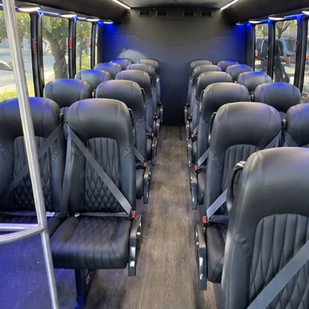 minibus rentals for smaller plantation prom groups