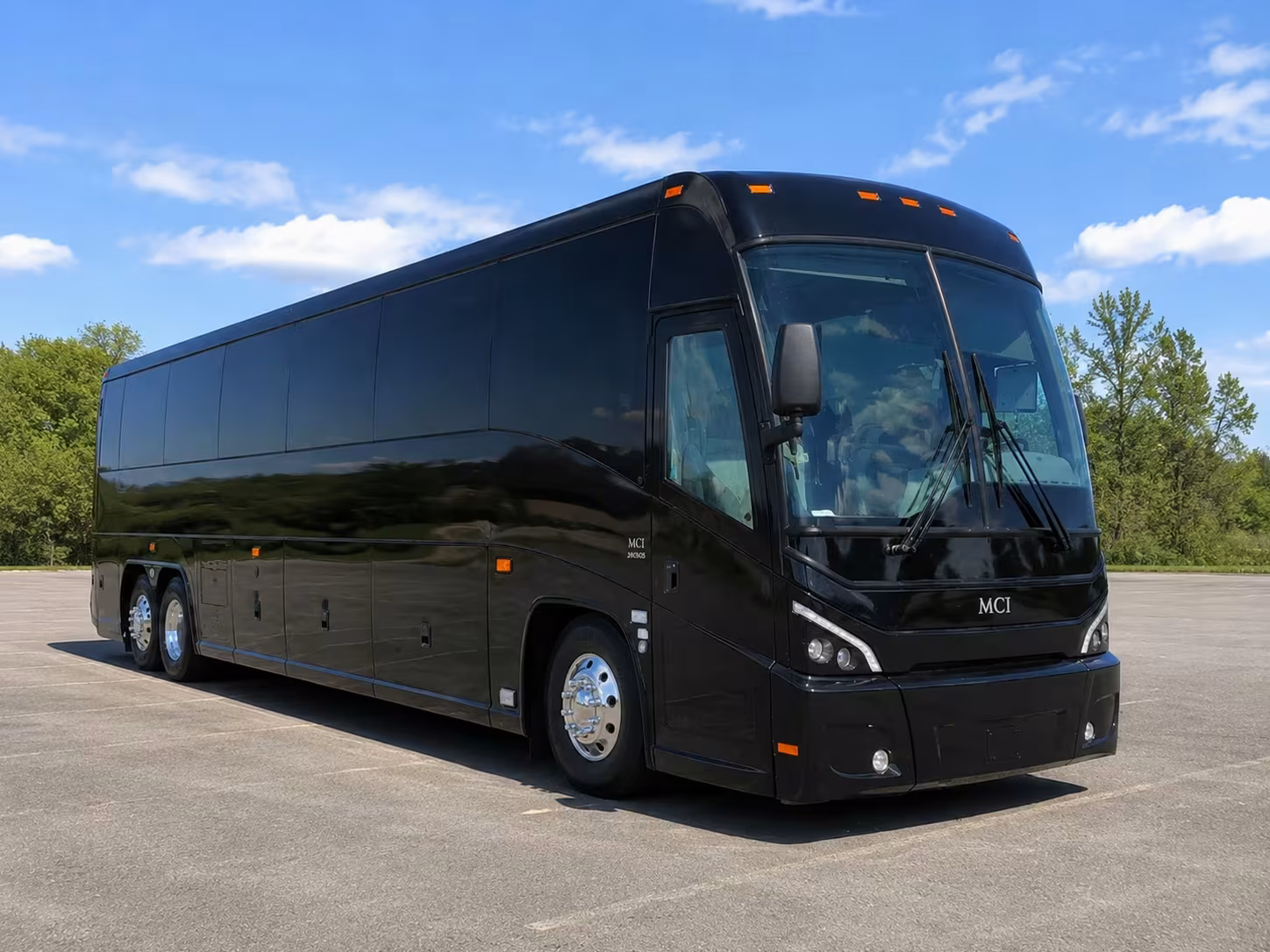 plantation charter bus interior