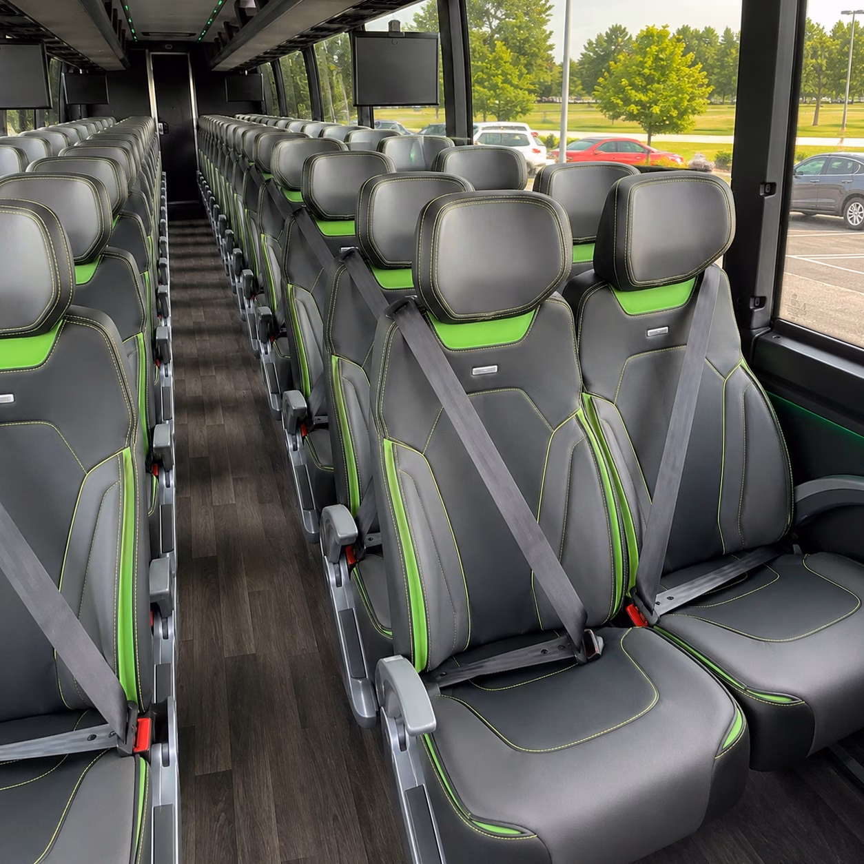 sports team sporting event bus rentals in plantation