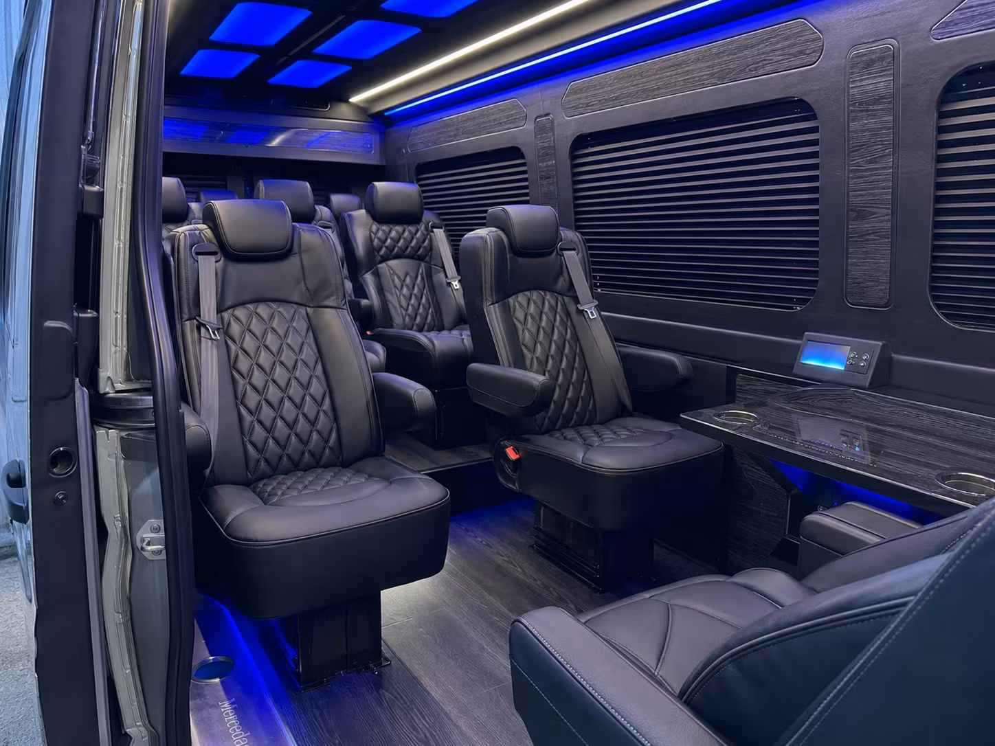 sprinter van transportation for groups and events across plantation
