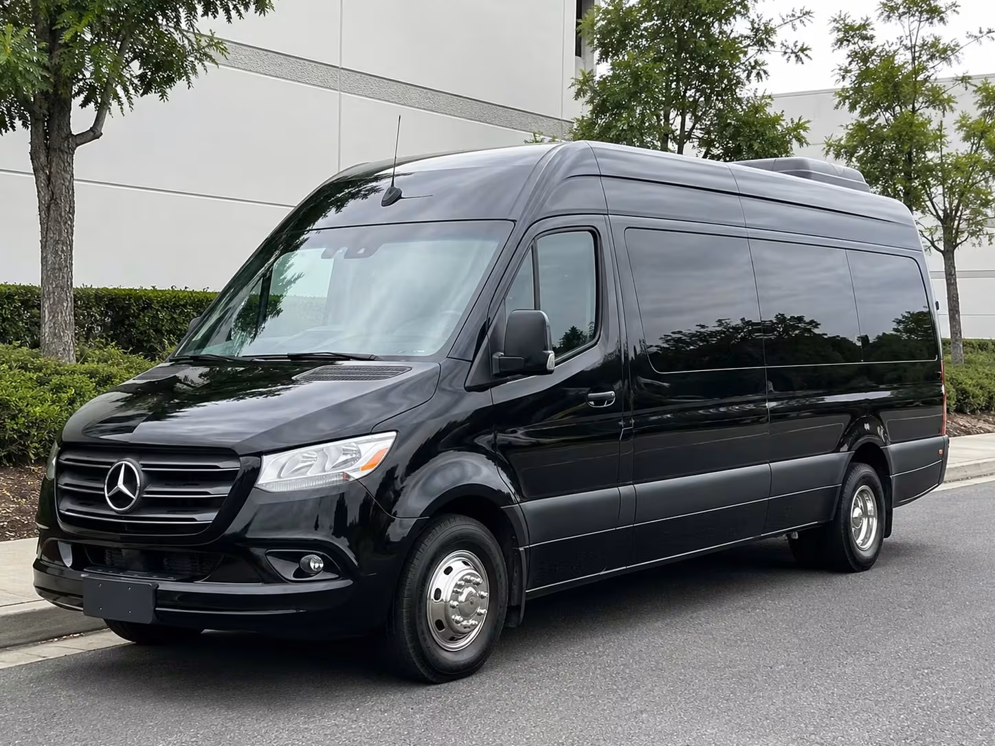 sprinter van with driver