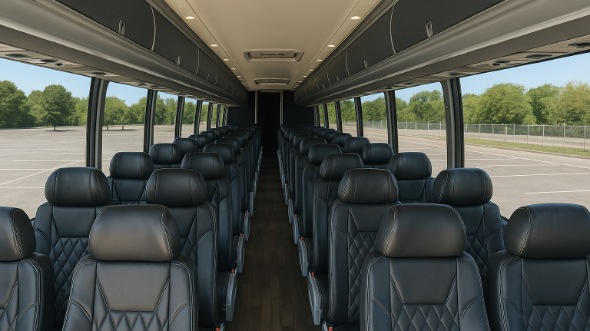 50 passenger charter bus interior plantation