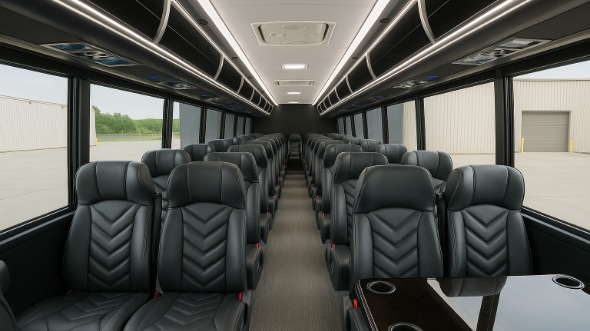 plantation 30 passenger minibus inside