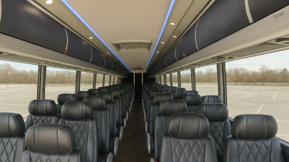 plantation 50 passenger charter bus rental