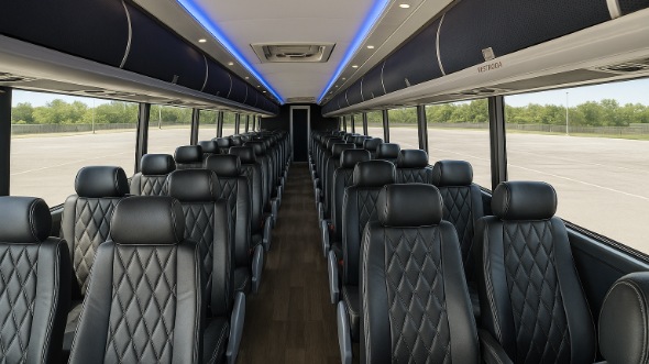 plantation 54 passenger charter bus rental