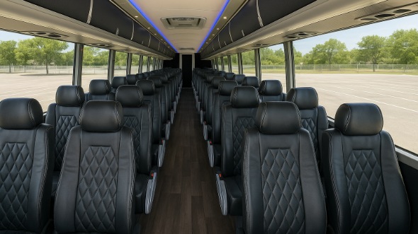 plantation 56 passenger charter bus rental