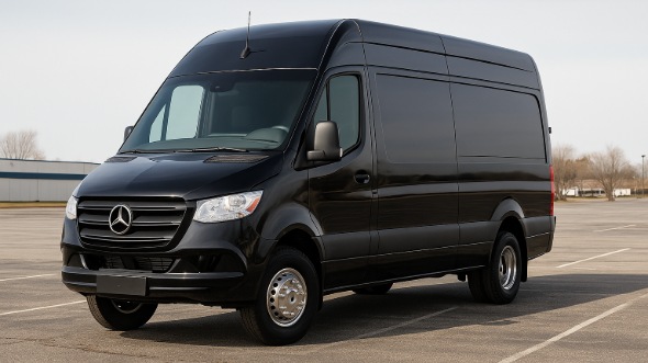 sprinter van with driver plantation